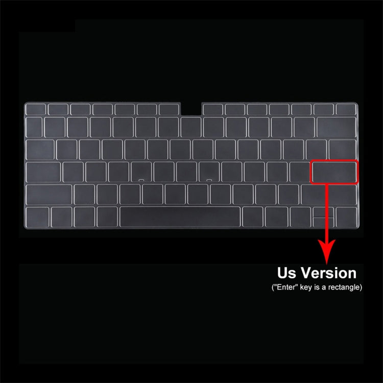 ENKAY for Huawei MateBook X Pro US Version 2 in 1 Crystal Protective Case with TPU Keyboard Film(Transparent) - free shipping - PMC Jewellery - Order now!