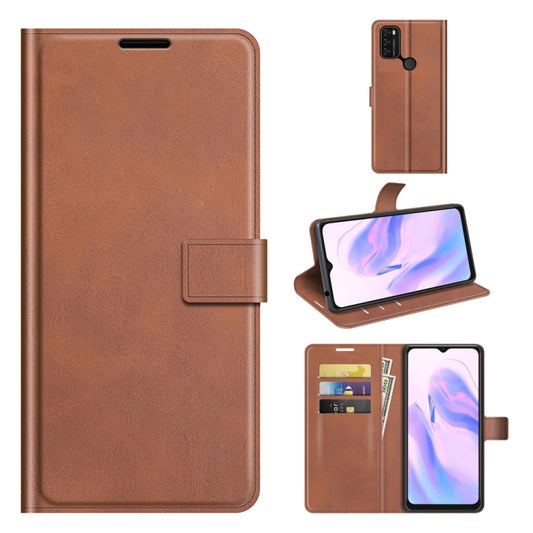 For Blackview A70 Retro Calf Pattern Buckle Horizontal Flip Leather Case with Holder & Card Slots & Wallet(Light Brown) - More Brand by PMC Jewellery | Online Shopping South Africa | PMC Jewellery | Buy Now Pay Later Mobicred