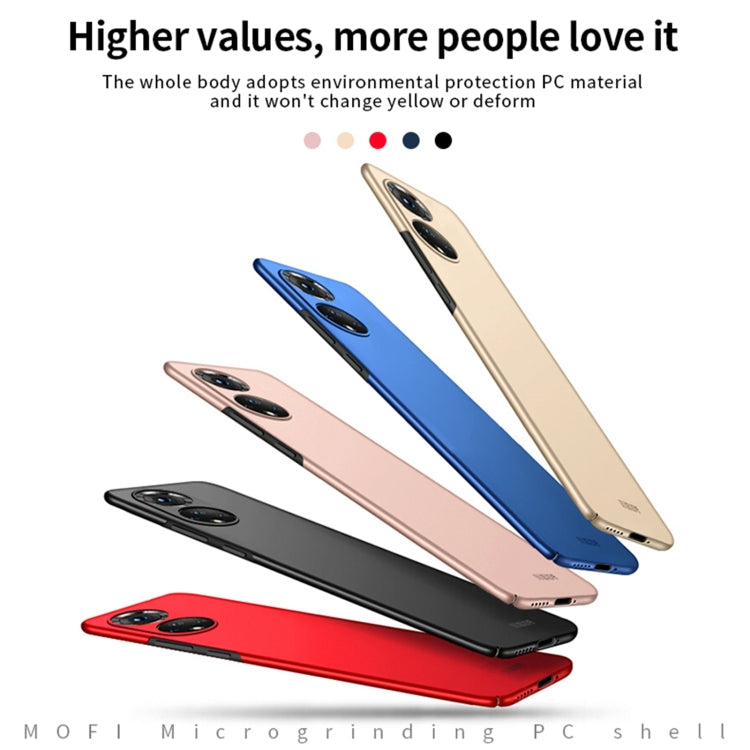 For Honor 50 Pro MOFI Frosted PC Ultra-thin Hard Case(Black) - Honor Cases by MOFI | Online Shopping South Africa | PMC TechLife | Buy Now Pay Later Mobicred