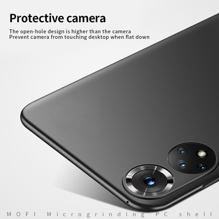 For Honor 50 Pro MOFI Frosted PC Ultra-thin Hard Case(Black) - Honor Cases by MOFI | Online Shopping South Africa | PMC TechLife | Buy Now Pay Later Mobicred