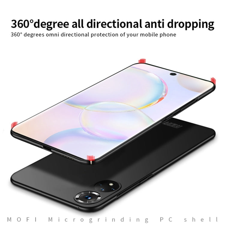 For Honor 50 Pro MOFI Frosted PC Ultra-thin Hard Case(Black) - Honor Cases by MOFI | Online Shopping South Africa | PMC TechLife | Buy Now Pay Later Mobicred