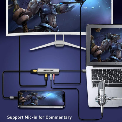 Z39 HDMI / F + Microphone HDMI / F + Audio + USB 4K Capture Card, Support Windows Android Linux and MacOS Etc - Video Capture Solutions by PMC Jewellery | Online Shopping South Africa | PMC Jewellery | Buy Now Pay Later Mobicred