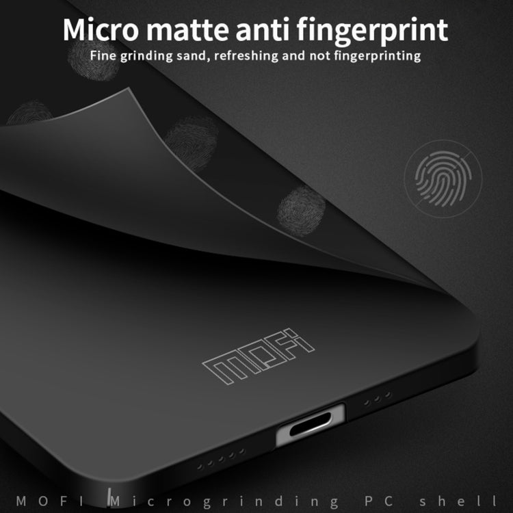 For iPhone 13 MOFI Frosted PC Ultra-thin Hard Case(Blue) - iPhone 13 Cases by MOFI | Online Shopping South Africa | PMC TechLife | Buy Now Pay Later Mobicred