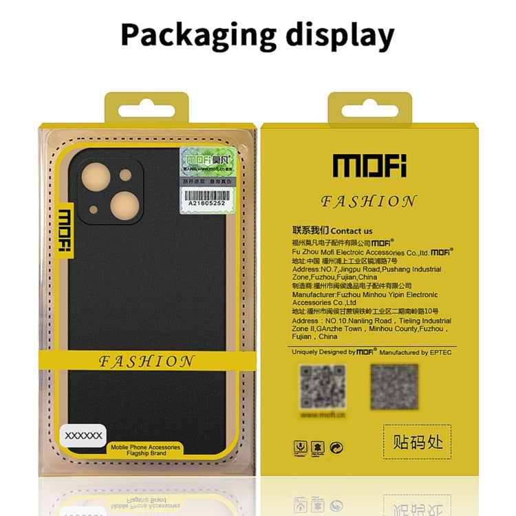 For iPhone 13 MOFI Fandun Series Frosted PC Ultra-thin All-inclusive Protective Case(Grey) - free shipping - PMC TechLife - Order now!