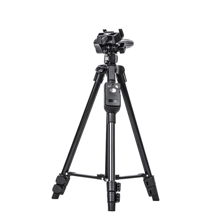 YUNTENG 6208 Aluminum Tripod Mount with Bluetooth Remote Control &  3-Way Head & Phone Clamp - Tripods by YUNTENG | Online Shopping South Africa | PMC Jewellery