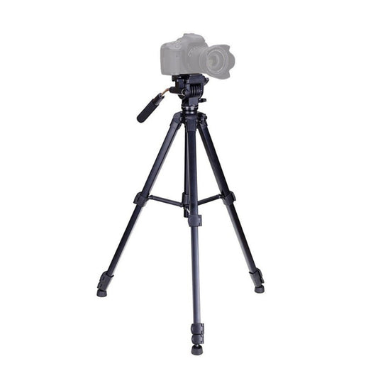 YUNTENG VCT-691 Aluminum Tripod Mount with Fluid Drag Head - Tripods by YUNTENG | Online Shopping South Africa | PMC Jewellery | Buy Now Pay Later Mobicred