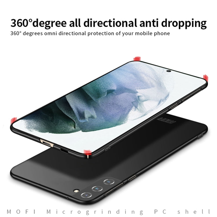 For Samsung Galaxy S22+ 5G MOFI Frosted PC Ultra-thin Hard Phone Case(Black) - Galaxy S22+ 5G Cases by MOFI | Online Shopping South Africa | PMC TechLife