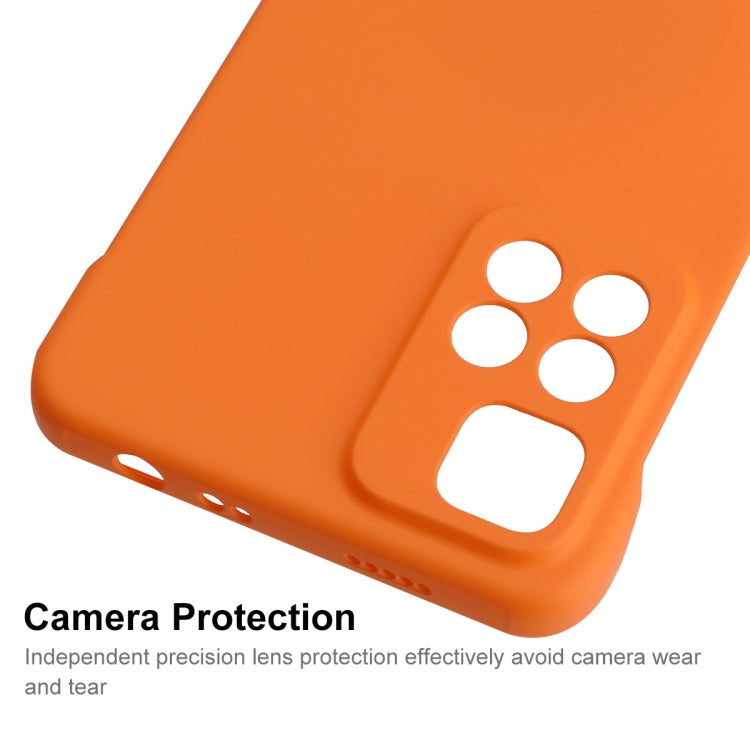 For Xiaomi Redmi Note 11 Pro / Pro+ 5G ENKAY Matte Frameless Hard PC Case(Orange) - Xiaomi Cases by ENKAY | Online Shopping South Africa | PMC Jewellery | Buy Now Pay Later Mobicred