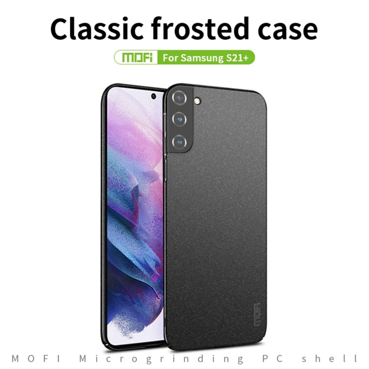 For Samsung Galaxy S21+ 5G MOFI Fandun Series Frosted Ultra-thin PC Hard Phone Case(Grey) - Galaxy S21+ 5G Cases by MOFI | Online Shopping South Africa | PMC Jewellery