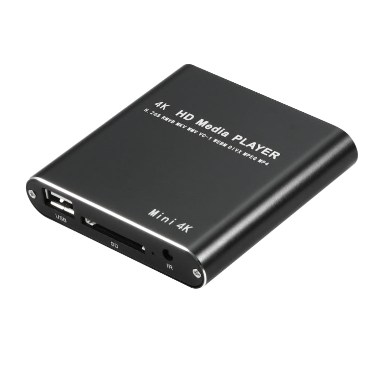 X9 HD Multimedia Player 4K Video Loop USB External Media Player AD Player(US Plug) - Multimedia Player by PMC Jewellery | Online Shopping South Africa | PMC Jewellery | Buy Now Pay Later Mobicred