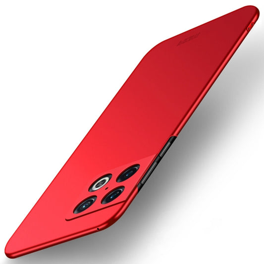 For OnePlus 10 Pro MOFI Frosted PC Ultra-thin Hard Phone Case(Red) - OnePlus Cases by MOFI | Online Shopping South Africa | PMC Jewellery