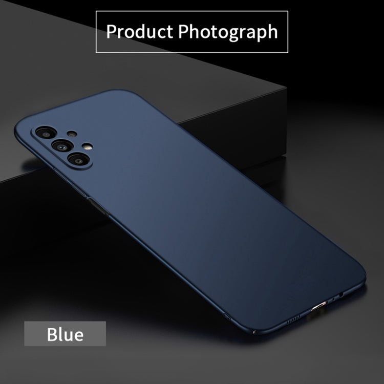 For Samsung Galaxy A13 4G MOFI Frosted PC Ultra-thin Hard Case(Blue) - free shipping - PMC TechLife - Order now!