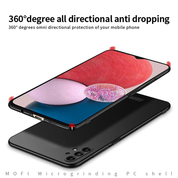 For Samsung Galaxy A13 4G MOFI Frosted PC Ultra-thin Hard Case(Blue) - free shipping - PMC TechLife - Order now!