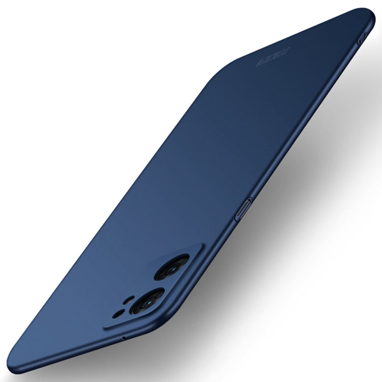 For OPPO Reno7 SE MOFI Frosted PC Ultra-thin Hard Case(Blue) - free shipping - PMC TechLife - Order now!