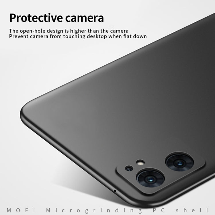 For OPPO Reno7 SE MOFI Frosted PC Ultra-thin Hard Case(Blue) - free shipping - PMC TechLife - Order now!