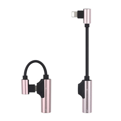 ENKAY ENK-AT109 Male 8 Pin to Dual Female 8 Pin Adapter Data Transfer Cable(Pink) - Converter & Adapter by ENKAY | Online Shopping South Africa | PMC Jewellery | Buy Now Pay Later Mobicred