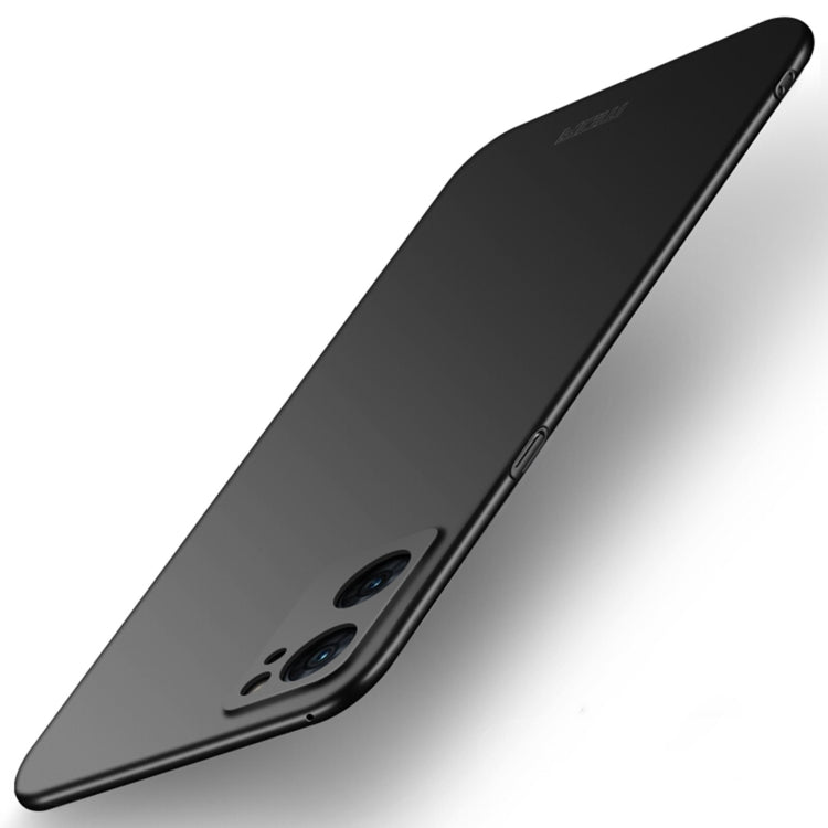 For OPPO Reno7 4G / F21 Pro 4G MOFI Frosted PC Ultra-thin Hard Case(Black) - free shipping - PMC TechLife - Order now!