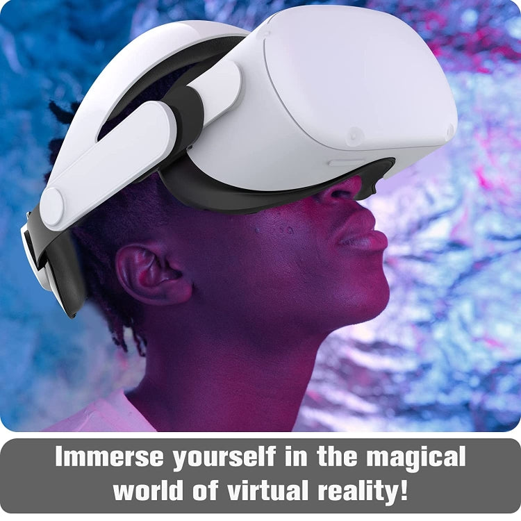 For Oculus Quest2 VR Glasses Decompression Comfort Adjustable Replacement Headset - VR Accessories by PMc TechLife | Online Shopping South Africa | PMc TechLife | Buy Now Pay Later Mobicred