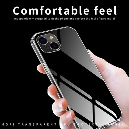 For iPhone 13 mini MOFI Ming Series Ultra-thin TPU Phone Case (Transparent) - iPhone 13 mini Cases by MOFI | Online Shopping South Africa | PMC Jewellery