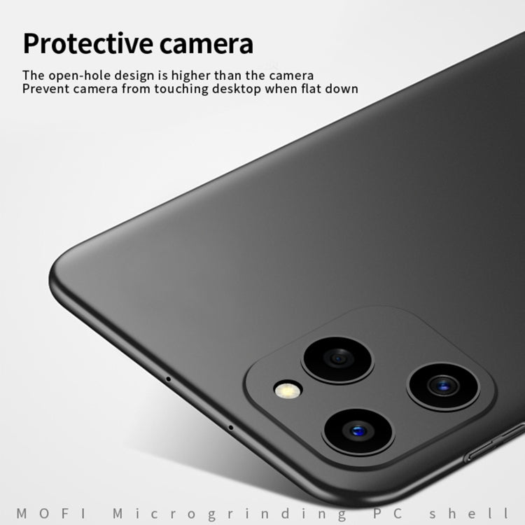 For Honor 60 SE MOFI Frosted PC Ultra-thin Hard Case(Black) - Honor Cases by MOFI | Online Shopping South Africa | PMC TechLife