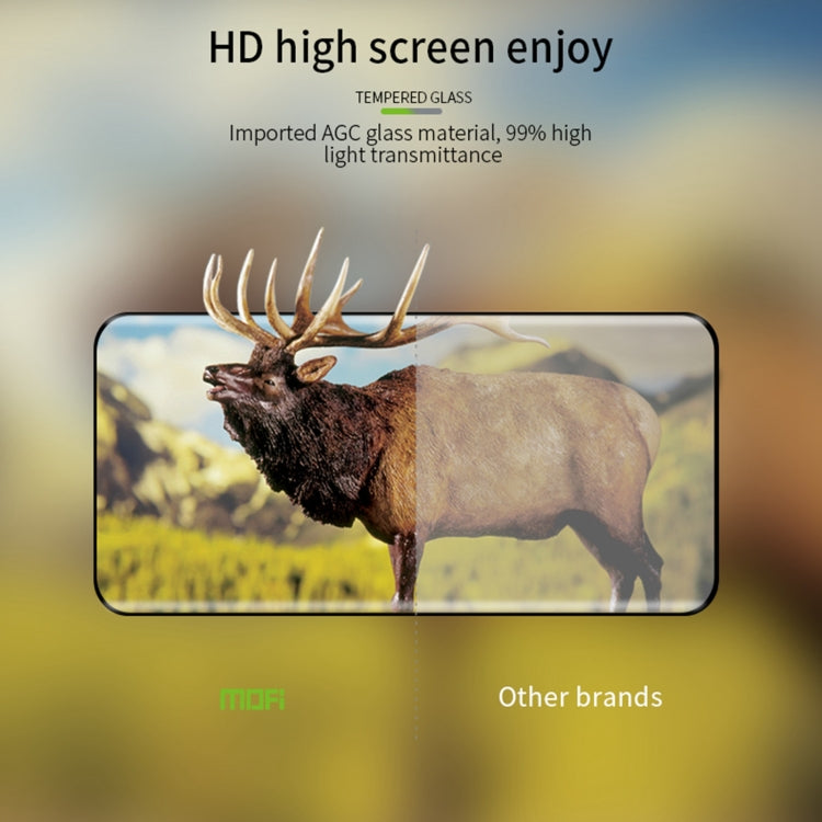 For Xiaomi 12S MOFI 9H 3D Hot Bending Tempered Glass Film(Black) -  by MOFI | Online Shopping South Africa | PMC TechLife