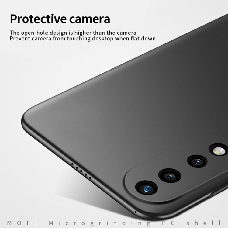 For Honor 70 Pro MOFI Frosted PC Ultra-thin Hard Case(Black) - Honor Cases by MOFI | Online Shopping South Africa | PMC TechLife | Buy Now Pay Later Mobicred
