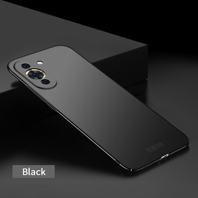 For Huawei Nova 10 Pro MOFI Frosted PC Ultra-thin Hard Case(Black) - Huawei Cases by MOFI | Online Shopping South Africa | PMC Jewellery