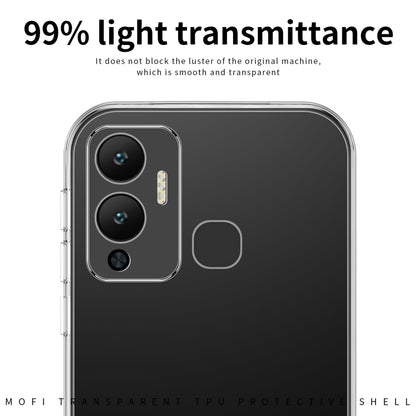 For Infinix Hot 12 Play MOFI Ming Series Ultra-thin TPU Phone Case(Transparent) - Infinix Cases by MOFI | Online Shopping South Africa | PMC Jewellery