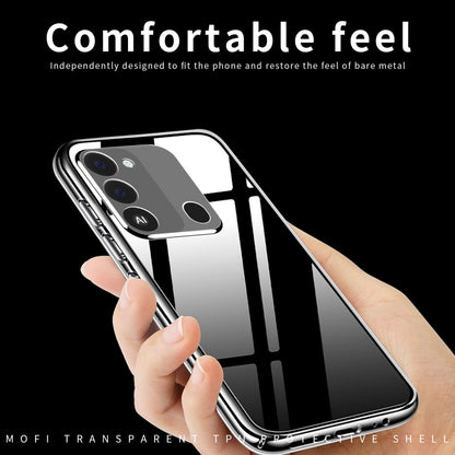 For Tecno Spark GO 2022 MOFI Ming Series Ultra-thin TPU Phone Case(Transparent) - Tecno Cases by MOFI | Online Shopping South Africa | PMC Jewellery