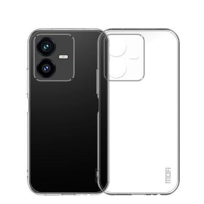 For vivo Y22 / Y22s MOFI Ming Series Ultra-thin TPU Phone Case(Transparent) - vivo Cases by MOFI | Online Shopping South Africa | PMC Jewellery