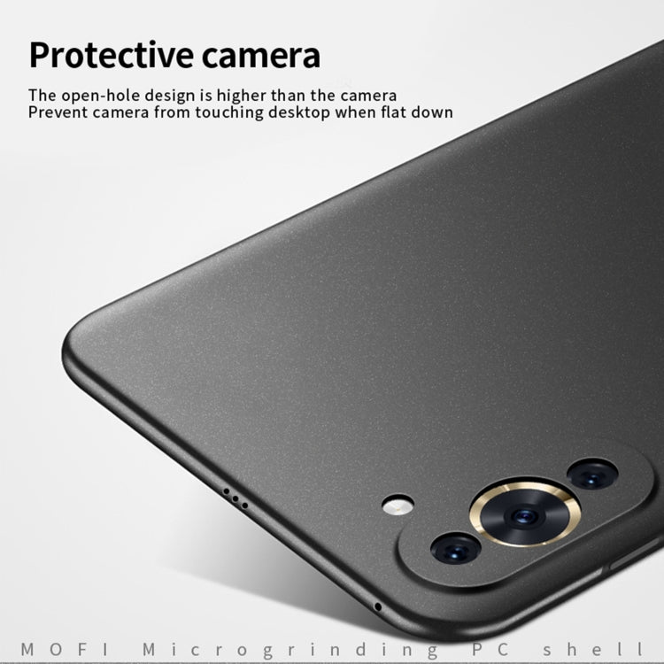 For Huawei Nova 10 Pro MOFI Fandun Series Frosted PC Ultra-thin Phone Case(Blue) - Huawei Cases by MOFI | Online Shopping South Africa | PMC TechLife | Buy Now Pay Later Mobicred