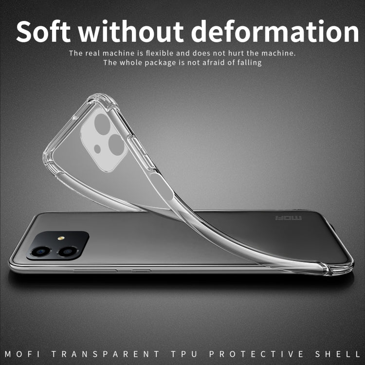 For Honor Play 6C MOFI Ming Series Ultra-thin TPU Phone Case(Transparent) - Honor Cases by MOFI | Online Shopping South Africa | PMC Jewellery