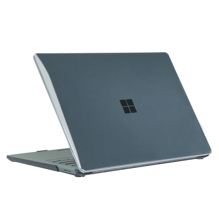 For Microsoft Surface Laptop 3/4/5 13.5 Steel 1868/1951 ENKAY Hat-Prince Shockproof Crystal Hard Case(Black) - Microsoft by ENKAY | Online Shopping South Africa | PMC Jewellery