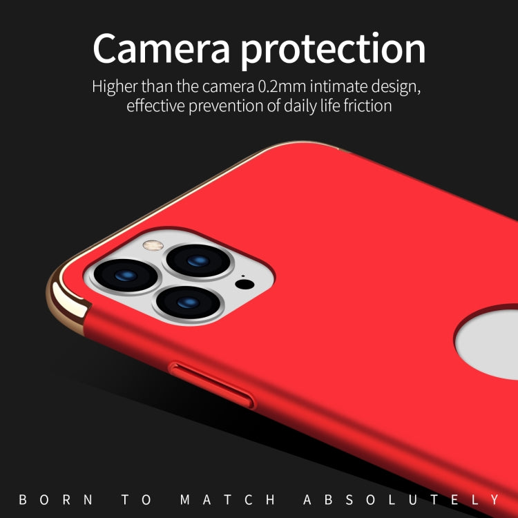 For iPhone 14 Pro Max MOFI Yatun Series 3 in 1 Stitching PC Phone Case(Black) - iPhone 14 Pro Max Cases by MOFI | Online Shopping South Africa | PMC TechLife | Buy Now Pay Later Mobicred