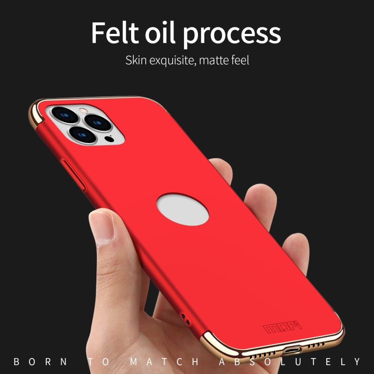For iPhone 14 Pro Max MOFI Yatun Series 3 in 1 Stitching PC Phone Case(Black) - iPhone 14 Pro Max Cases by MOFI | Online Shopping South Africa | PMC TechLife | Buy Now Pay Later Mobicred