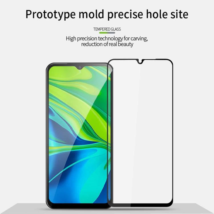 For Xiaomi Poco C55 MOFI 9H 2.5D Full Screen Tempered Glass Film(Black) -  by MOFI | Online Shopping South Africa | PMC Jewellery