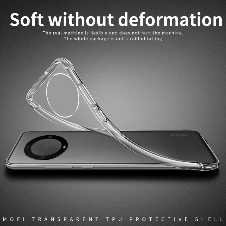 For Honor X9A MOFI Ming Series Ultra-thin TPU Phone Case(Transparent) - free shipping - PMC TechLife - Order now!