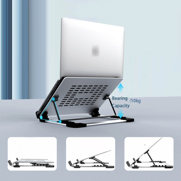 P2 Laptop Mount Vertical 5 Levels Riser Desk Computer Stand - Laptop Stand by PMC Jewellery | Online Shopping South Africa | PMC Jewellery | Buy Now Pay Later Mobicred