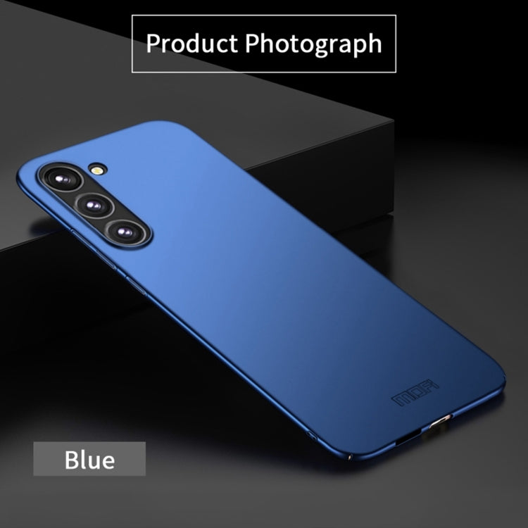 For Samsung Galaxy S24 FE 5G MOFI Frosted PC Ultra-thin Hard Phone Case(Blue) - Galaxy S24 FE 5G Cases by MOFI | Online Shopping South Africa | PMC Jewellery | Buy Now Pay Later Mobicred