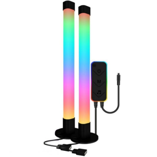 SAL006BS 2 LED Light Tube Music Synchronization WiFi Smart Night Light - Novelty Lighting by PMC Jewellery | Online Shopping South Africa | PMC Jewellery | Buy Now Pay Later Mobicred