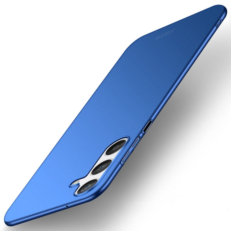 For Samsung Galaxy A14 4G / 5G MOFI Frosted PC Ultra-thin Hard Case(Blue) - Galaxy Phone Cases by MOFI | Online Shopping South Africa | PMC TechLife | Buy Now Pay Later Mobicred