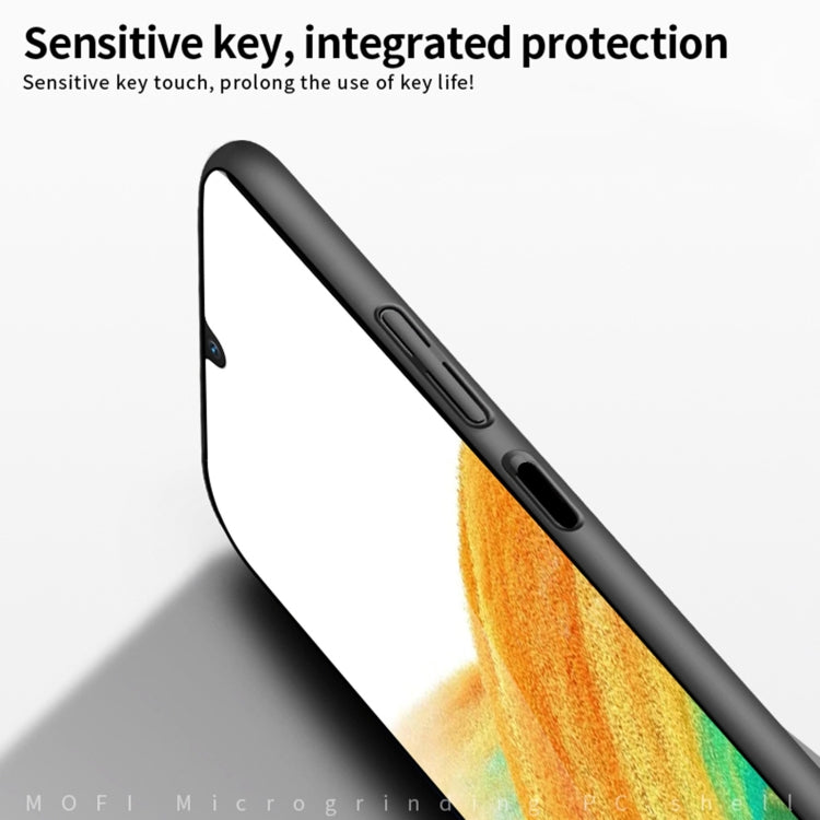 For Samsung Galaxy A14 4G / 5G MOFI Frosted PC Ultra-thin Hard Case(Blue) - Galaxy Phone Cases by MOFI | Online Shopping South Africa | PMC TechLife | Buy Now Pay Later Mobicred