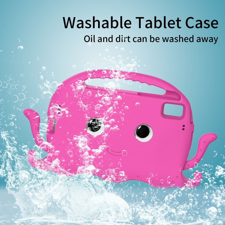 For Huawei MatePad 10.4 Octopus Style EVA PC Tablet Case(Rose Red) - Huawei by PMC TechLife | Online Shopping South Africa | PMC TechLife | Buy Now Pay Later Mobicred