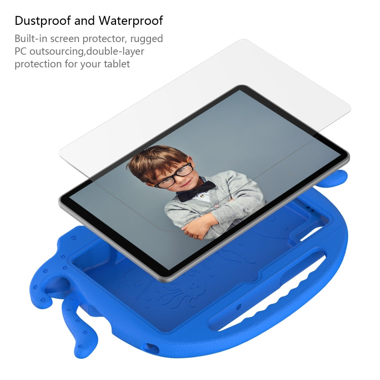 For Lenovo K10 TB-X6C6F 10.3 Octopus Style EVA PC Tablet Case(Blue) - Lenovo by PMC TechLife | Online Shopping South Africa | PMC TechLife | Buy Now Pay Later Mobicred