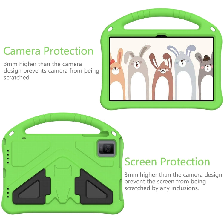 For TCL Tab 10 Gen2 10.36 2023 EVA Shockproof Tablet Case with Holder(Green) - Others by PMC TechLife | Online Shopping South Africa | PMC TechLife | Buy Now Pay Later Mobicred