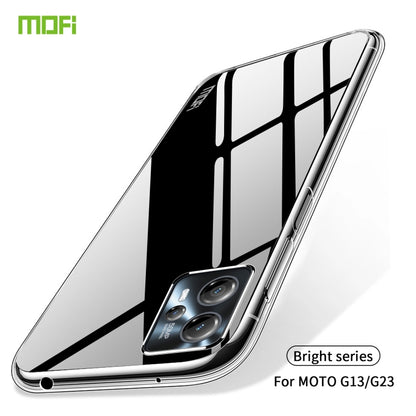 For Motorola Moto G13 / G23 MOFI Ming Series Ultra-thin TPU Phone Case(Transparent) - Motorola Cases by MOFI | Online Shopping South Africa | PMC Jewellery