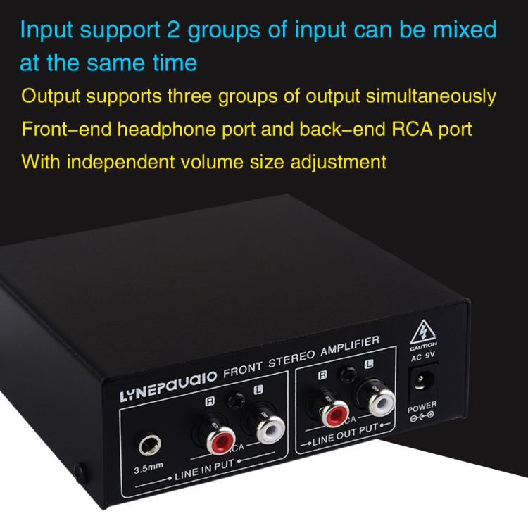 B022 Pre-Stereo Signal Amplifier Volume Booster Headphones Active Speaker Preamp Audio Amplifier -  by PMC TechLife | Online Shopping South Africa | PMC TechLife | Buy Now Pay Later Mobicred