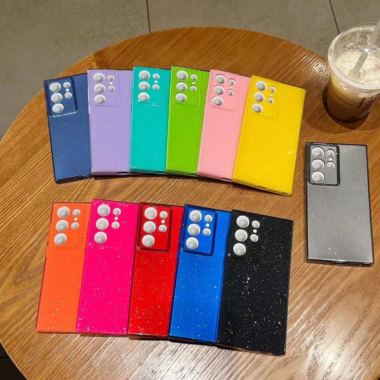 For Samsung Galaxy S23 Ultra 5G Jelly Glitter Solid Color TPU Phone Case(Green) - free shipping - PMC TechLife - Order now!