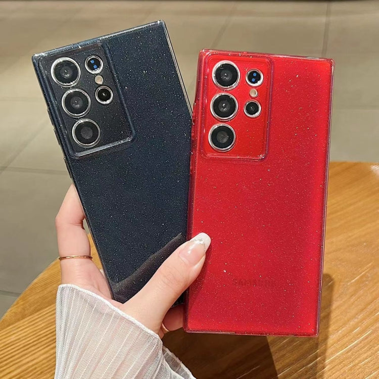 For Samsung Galaxy S25 Ultra 5G Jelly Glitter Solid Color TPU Phone Case(Red) - Galaxy S25 Ultra 5G Cases by PMC TechLife | Online Shopping South Africa | PMC TechLife | Buy Now Pay Later Mobicred