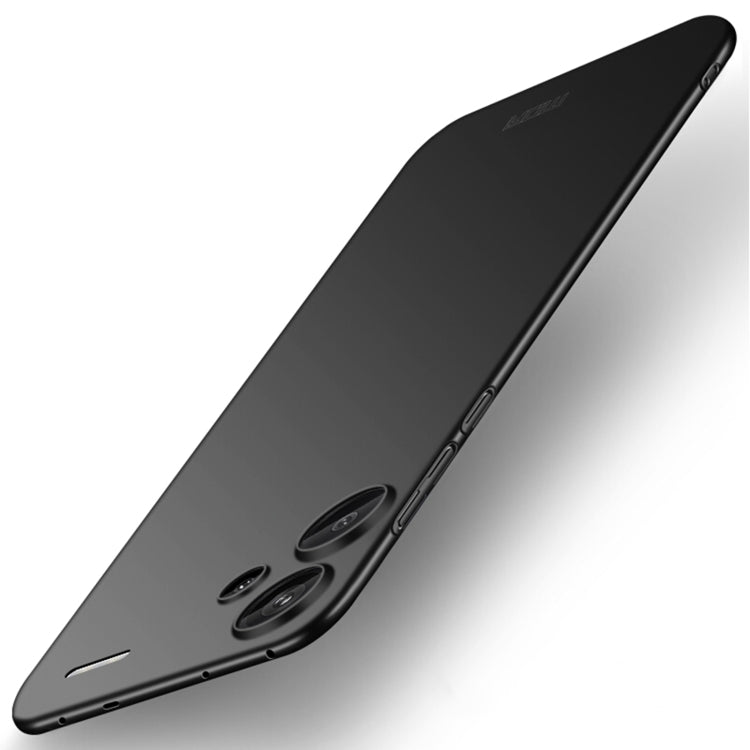 For Xiaomi Redmi Note 13 Pro+ MOFI Micro-Frosted PC Ultra-thin Hard Phone Case(Black) - Xiaomi Cases by MOFI | Online Shopping South Africa | PMC TechLife | Buy Now Pay Later Mobicred